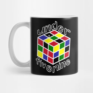 Under Five Nine Magic Cube design Mug